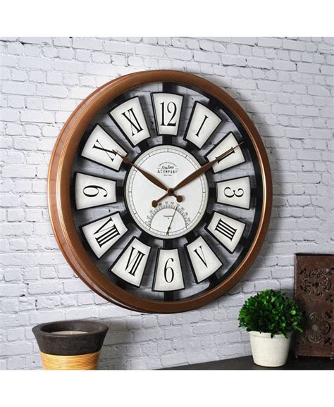 Firstime And Co Outdoor Plaques Wall Clock Macys