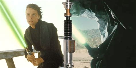 Luke Skywalkers Lightsaber Changed How Jedi Built Their Weapons