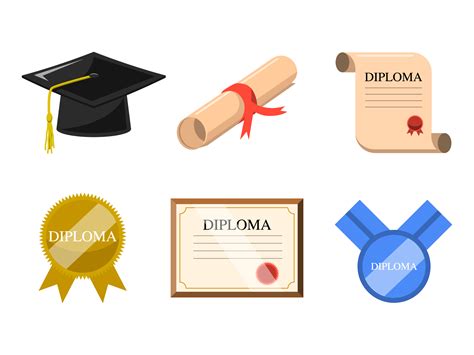 Imagenes Diplomas Graduacion Diploma Y Tapa De Graduacion Vector Images