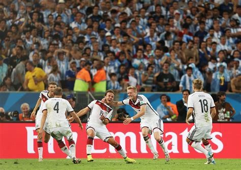 world cup final germany v argentina mirror online
