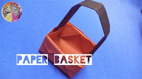 How To Make Paper Basket Origami Basket Easy Origami For Kids 002