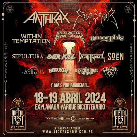 anthrax 2024 show announcements — Anthrax
