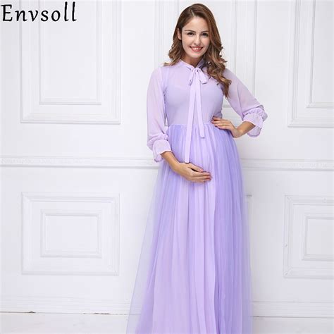 Buy Envsoll Fashion Pregnant Dress For Photo Shooting