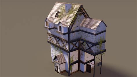 Medieval Building Finished Projects Blender Artists Community