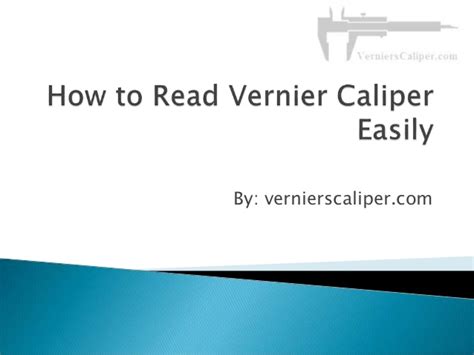 Vernier caliper is an instrument use in measurement. How to read vernier caliper easily