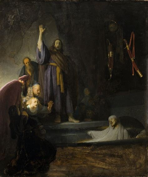 Rembrandt Van Rijn The Raising Of Lazarus