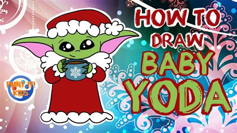 Drawing for kids - How to Draw Baby Yoda- Star Wars -Art ... I have broken this drawing tutorial down into more than 30 steps to make it as easy as possible for you.
