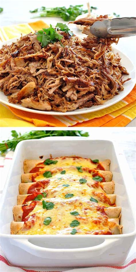 This carnitas recipe method by diana kennedy, requiring. Pulled Pork Enchiladas (Pork Carnitas) | RecipeTin Eats