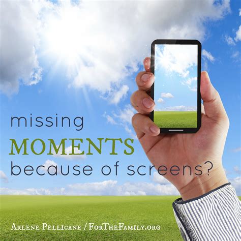 Missing Moments Because of Screens? - for the family