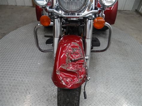 This is a harley police road king that art in motion converted to a trike using the paughco trike conversion kit and bag lifting brackets. 2006 HARLEY DAVIDSON ROADKING ROAD KING TRIKE FLHRI TRIKE ...