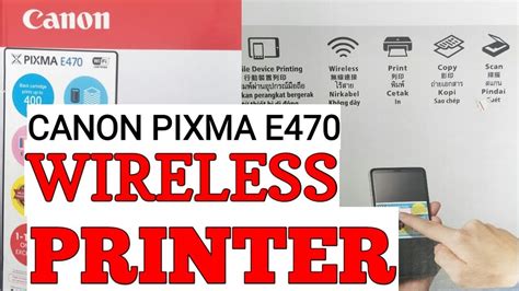Just look at this page, you can download the drivers from the table through the tabs below for windows 7,8,10 vista and xp, mac os, linux that you want. CANON PIXMA E470 | Wireless Printer - YouTube