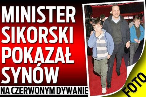 Maybe you would like to learn more about one of these? Minister Sikorski pokazał synów. Na czerwonym dywanie