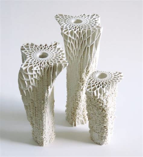 Emre Can Artistic Touches On 3d Printed Ceramic Artworks Ceramic