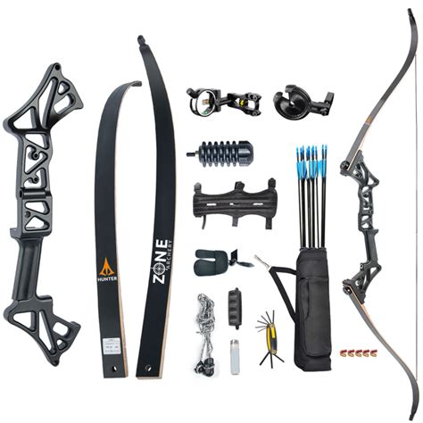 Hunter Recurve Bow Package Zone Archery
