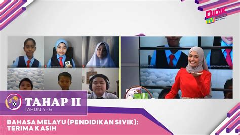 Tahap Ii Tahun 4 6 Bahasa Melayu Pendidikan Sivik Terima