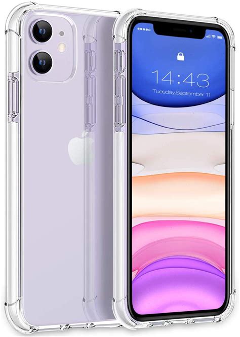 Iphone 11 Case 2019 Shockproof Clear Case With Soft Tpu Bumper Cover