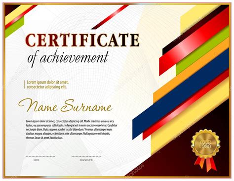 See more ideas about certificate templates, graphic design templates, certificate. Certificate blank template — Stock Vector © tedgun #146735971