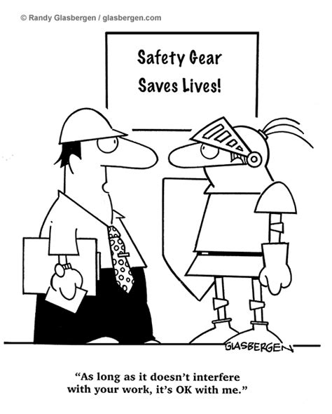 Cartoons Injury Prevention Archives Randy Glasbergen Glasbergen