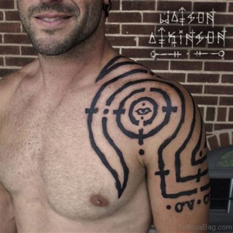 77 Astonishing Geometric Shoulder Tattoos Tattoo Designs