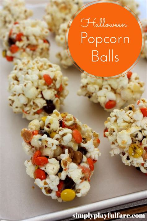 How To Make Popcorn Balls For Halloween Delicious Snacks Recipes