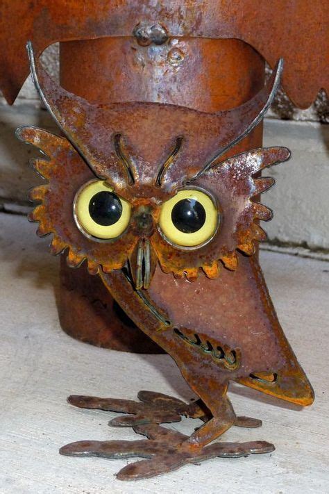 Owl Favorite Owl So Far Love The Eyes Sol Recycled Metal Art