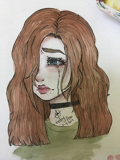 Let your creativty flow in these drawing games! Sad girl ( drawing ) | Anime Amino