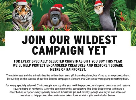Our Wildest Campaign Yet The Body Shop