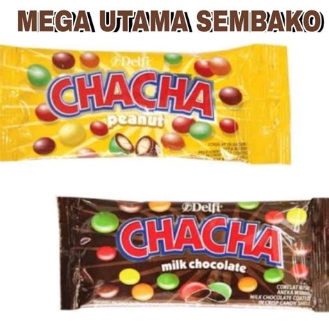 Jual Chacha Delfi Milk Chocolate Dan Peanut Shopee Indonesia