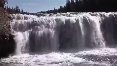 Cave Falls Yellowstone National Park Youtube