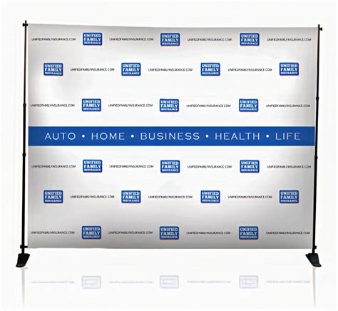 Large Adjustable Banner Display Trt Banners