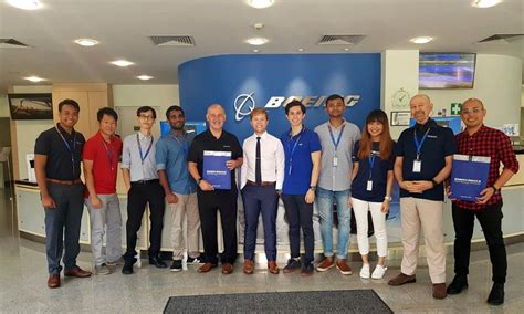 Asia Students Visit Boeing Flight Services Embry Riddle Aeronautical