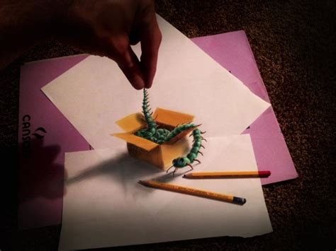 3d Airbrush Drawings Create Mind Blowing Optical Illusions