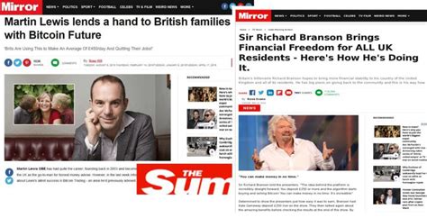 Martin Lewis And Sir Richard Bransons Names Most Used By Scammers