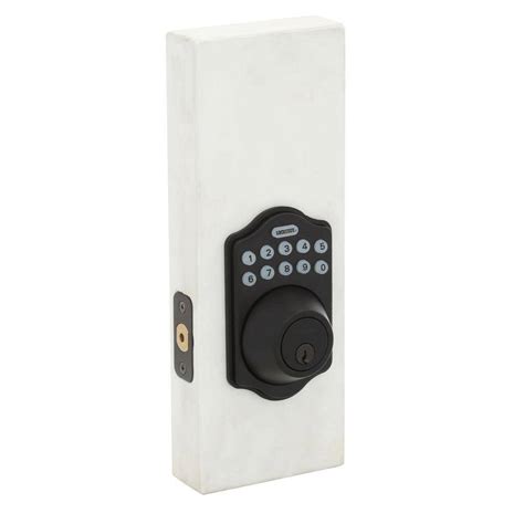 Electronic Keypad Keyless Single Cylinder Oil Rubbed Bronze Deadbolt