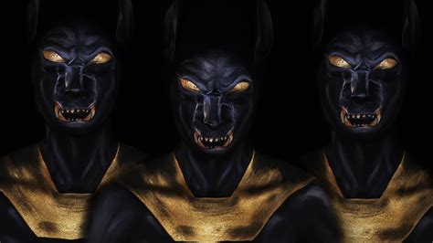 Gods Of Egypt Inspired Makeup Tutorial Anubis Youtube