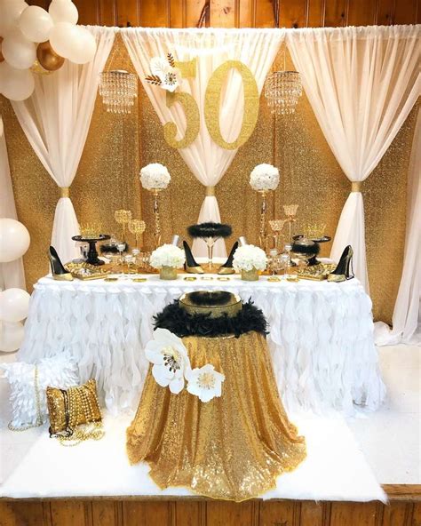 50th And Fabulous Birthday Party Ideas Photo 1 Of 19 50th Birthday