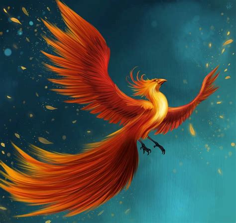 Phoenix Bird Paintings