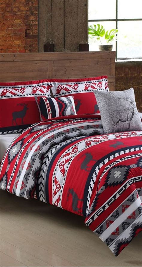 Buy top selling products like hiend accents cascade lodge bedding set and sweet jojo designs® rustic patch bedding set. A cozy bed set that boasts rustic appeal | Ruff Hewn Ski ...