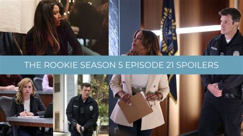 The Rookie Season 5 Episode 21 Spoilers Crossover With Feds As Lucy