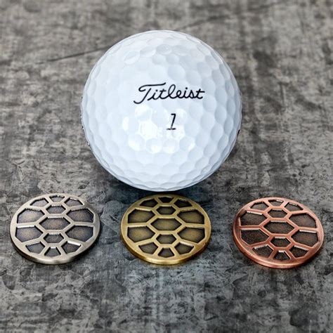 Turtle Shell Trio Magnetic Golf Ball Markers Set Full Metal Markers
