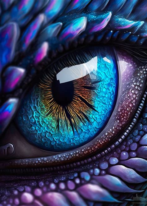 Purple Dragon Eyes