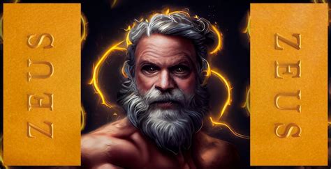 Dios Zeus Mitología Griega Padre De Dioses Y Hombres Rey De Los