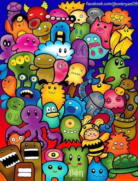 Colorful Doodle Art Wallpapers Top Free Colorful Doodle Art