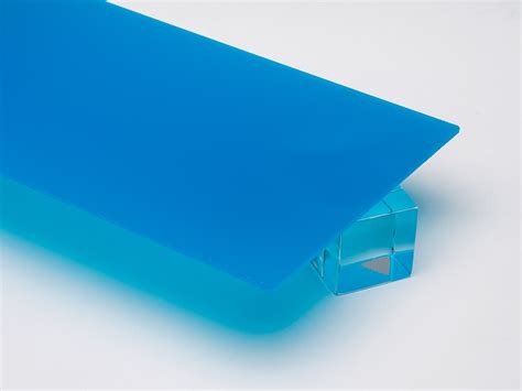 Acrylic Sheet 18 Blue Translucent 2051 Plexiglas Etsy