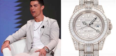 Cristiano Ronaldo Rolex Gmt Master Ii Ng