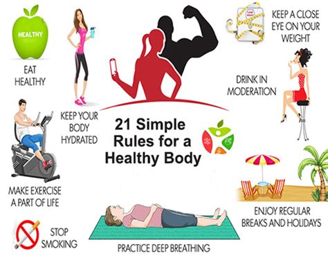 21 Simple Rules For A Healthy Body Best Dietician In Delhi