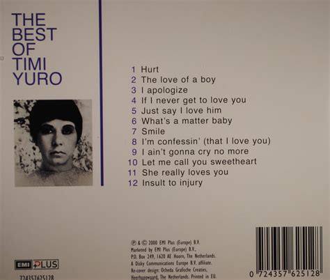 Timi Yuro The Best Of