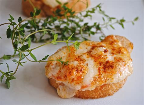 Healthy and light this appetizer is a perfect starter for a nice meal. Parmesan Shrimp Toast - Rosemary and the Goat