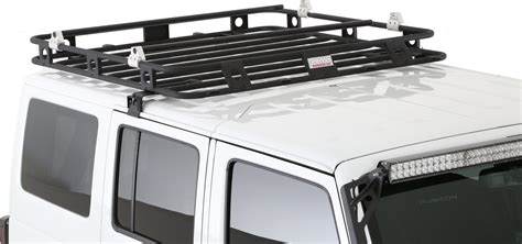 Smittybilt 45454 Defender Roof Rack For 07 17 Jeep® Wrangler Unlimited