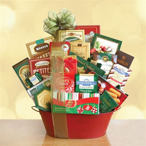 Holiday Gourmet T Baskets Free Shipping